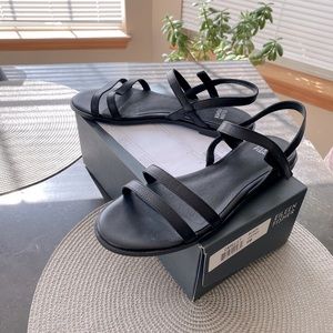 Eileen Fisher black sandals - brand new